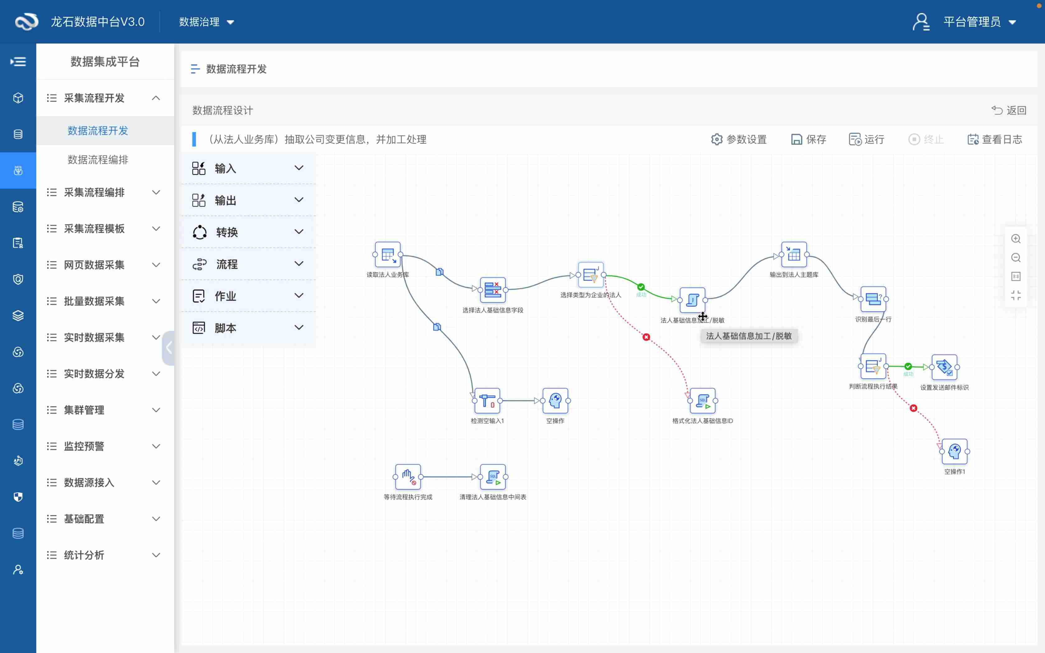 數(shù)據(jù)驅動，智能決策 龍石數(shù)據(jù)中臺產(chǎn)品演示聚焦數(shù)據(jù)處理