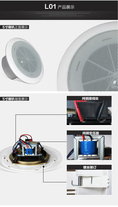 深化音畫體驗，盡享智能操控——Shinco/新科 X2家庭背景音樂吸頂喇叭定壓功放套裝評測